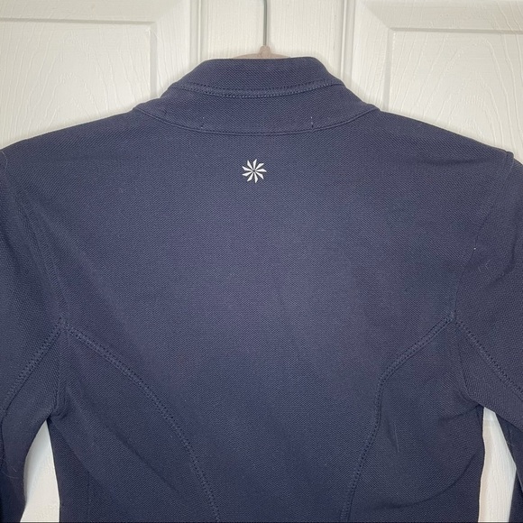 ATHLETA zip up navy blue jacket XS - Picture 4 of 6